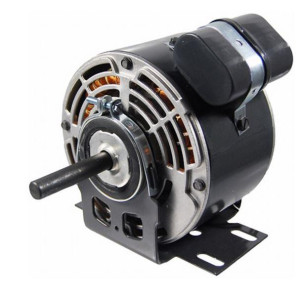 US Motors 1/4 hp 1625 rpm, 4 polos, 1 eje, TEAO Cerramiento, 1 velocidad, 5.5 diametro, CW, Lead End, Reversible, 208-230 V, 50/60 hz, 1 ph, 5 mfd/370 VAC Capacitor 6129 K055SYN8002013B 