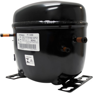 Embraco FFI 12HBX 1/3+ HP Compressor, LMHBP, R134a, 115 V, 60 Hz