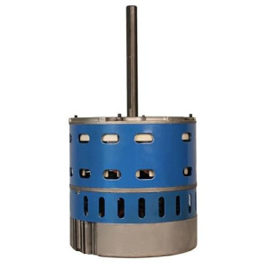 MARS 10856 Motor para Unidad Condensadora de Aire Acondicionado Multi Capacidad 1/4-1/2 HP 1075rpm 208-230V/60Hz/1Ph 6 polos 1 eje TEAO Cerramiento 2 velocidad, Reversible 5/7.5mfd/370VAC Capacitor