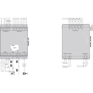 Danfoss 080G0111 Control Programable MCX06D, 6 Relays, 24V, Comunicacion CANBUS