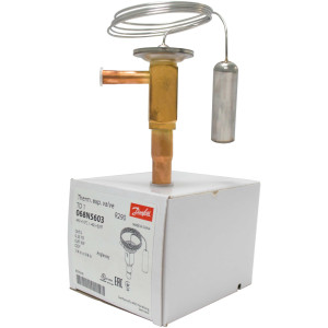 Danfoss 068N5603 0.25 TR Valvula de Expansion, TD 1, R290, 1/4x3/8 in, Soldable, Ecualizacion Interna, Una Via, -40 a 10 F