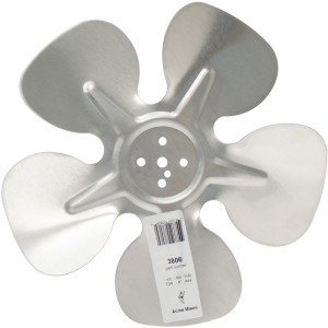Acme 3806 Aspa de Aluminio 8 pulg sin Buje Inclinacion 21 Rotacion CW CFM 225