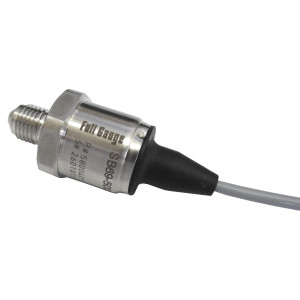 Full Gauge SB69-100V Transductor de Presion 0-100 PSI (0-6 bar), 1/4 pulg SAE Macho, alimentacion 5 V, salida 0.5 a 4.5 V, rango de temperatura -40 C a 100 C (-40 F a 212 F)