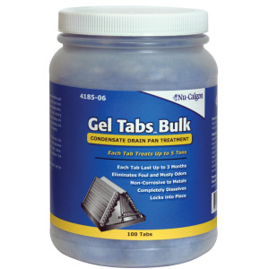 Nu-Calgon 4185-06 Gel Tabs hasta 5 Ton, 100 tabletas