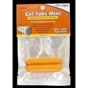 Nu-Calgon 4185-953 Gel Tabs Mini 1.5 Ton, 2 tabletas por Paquete