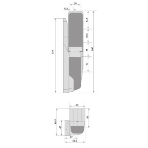 Hinge G-1573 FI01839 