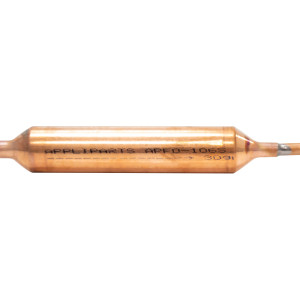 Appli Parts APFD-106SB10 Filtro Secador de Cobre con conexion 5/16 x 1/4 pulg 30 gramos, para uso en sistema de refrigeracion y aire acondicionado (10xBolsa)