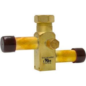 SANHUA SERVICE-BAR-6-S-T Valvula de Servicio 3/4 pulg ODF