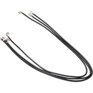 Diversitech CC33-24 Compressor Lead, 10 AWG, Ring Connection, 1/4 in Quick Disconnect Receptacle, 24 in long, 3 pack