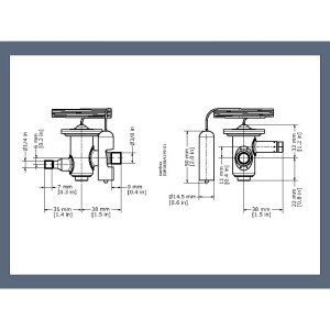 Danfoss 068U3701 0.8 TR Valvula de Expansion de Acero inoxidable, TUB, R-290, 1/4x3/8 pulg, Soldable, ODF, Ecualizacion Interna, Single-flow con Orificio 00, -40 a 50 10 C Danfoss 068U3701 0.8 TR Valvula de Expansion de Acero inoxidable, TUB, R-290, 1/4x3/8 pulg, Soldable, ODF, Ecualizacion Interna, Single-flow con Orificio 00, -40 a 50 10 C