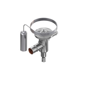 Danfoss 068U3733 0.42 TR Expansion Valve Stainless Steel Body, TUB, R-290, 1/4x1/2 in, Solder, ODF, Internally equalized, Single-flow, -40 to 50 F