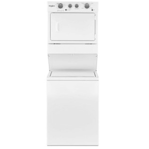 Whirlpool WGT4027HW 3.5 cu ft Gas Stacked Laundry Center 9 Wash cycles and AutoDry Whirlpool WGT4027HW 3.5 cu ft Gas Stacked Laundry Center 9 Wash cycles and AutoDry