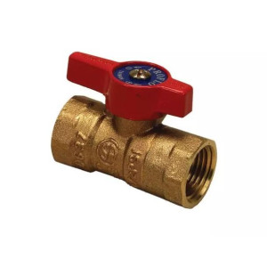 Proflo AM88CF 3/4 in Brass FIPT Lever Handle Gas Ball Valve PF88CF 