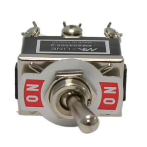 MA-Line MA04505-2 Interruptor de Palanca de Doble polo y Doble tiro