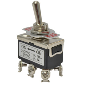 MA-Line MA04505-2 Toggle Switch, Double Pole Doble Throw