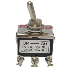 MA-Line MA04505-2 Interruptor de Palanca de Doble polo y Doble tiro
