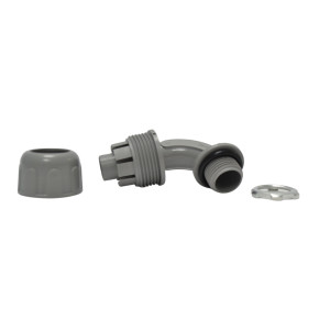 MA-Line MA-LC20D 1/2 pulg, Codo de 90 para Conduit No Metalico