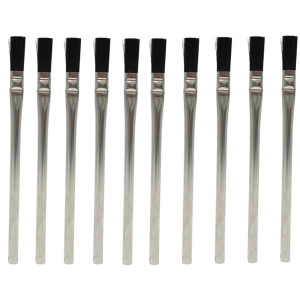 MA-Line AMA-001-10 Flux Brush, 3/8 in, with Tin Handle, for Brazing and Soldering
