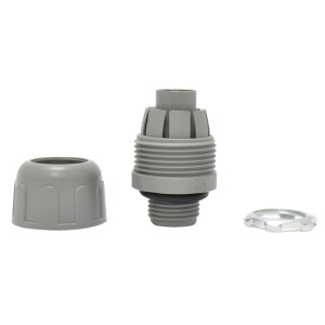 MA-Line MA-LC43D 1/2 in, Straight, Non-Metallic  Conduit fitting