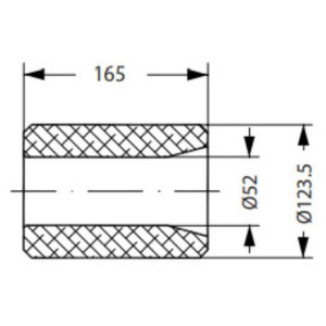 Danfoss 023U7563 Filter Drier Core for DCR Danfoss 100-DC (Moisture and Acid) With Gasket