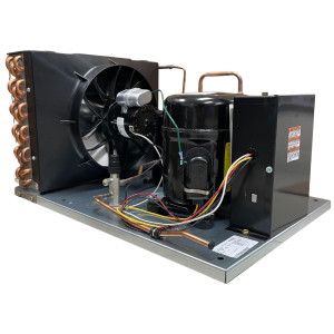 Tecumseh AKA9463ZNADG 3/4+ HP Unidad Consensadora, Media/Temp, R-404a, 208-230 V,1 Ph, 60 Hz