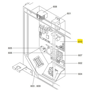 Mitsubishi R61 181 280 Board Assembly