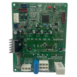 Mitsubishi R615H4280 VRF Fan Circuit Board for City Multi Y Series and R2 Series Air Source Condensing Units, 208 V 3 Phase, H and J models manufactured from 2008 to 2015 
