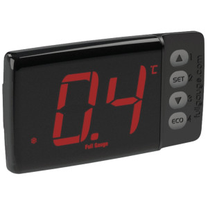 Controlador Electronico DCore  Eco110/220v 2 Sensores, 1 Entrada Digital, 4 Salidas VCC Compresores Velocidad Variable Aplicacion Dispensador de Bebidas, Congelador, Exhibidores Refrigerados, Cuartos Frios 