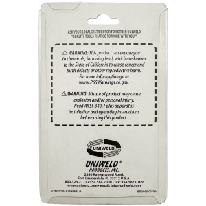 Uniweld G729NSD-5 Manifold Gauge Red, High R-600a,R-290,R-1270, 3-1/8 in