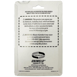 Uniweld G730NSD-5 Manifold Gauge Blue, Low R-600a,R-290,R-1270, 3-1/8 in