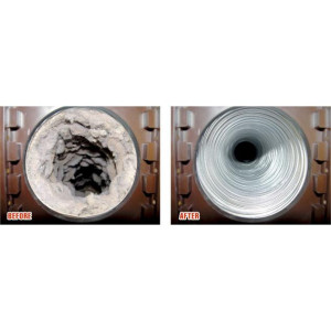 LintEater RLE202 - 10 piece Dryer Vent Cleaning System