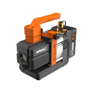 NAVAC Bomba De Vacio 2cfm con bateria 18v, dos etapas, bolso, cargador y aceite. Peso 8.4 lbs con Bateria NP2DLM NAVAC Bomba De Vacio 2cfm con bateria 18v, dos etapas, bolso, cargador y aceite. Peso 8.4 lbs con Bateria NP2DLM