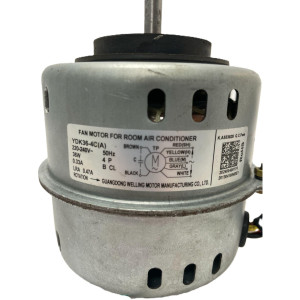 Motor single phase asynchronous YDK36-4C(A) YKT-36-4-2 RoHS 220-240v 36w 0.33a Lra 0.47a 50hz 202400400174 11002012000802 Fits: ecox MSH-24 MSJ-24 Comfort-aire B-VMH24SC-1 B-VMH18SC-1 