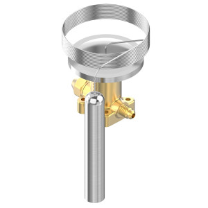 Danfoss 067B3211 Expansion Valve 12 TR, R22,R407c, 7/8 x 1- 1/8 in Flare, -75 to -15 Fahrenheit, MOP -5 F