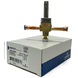 Emerson 049585 3/8 pulg 200RB Valvula de 2 vias, Normalmente Cerrada, Operada por Piloto