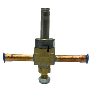 Emerson 049585 3/8 pulg 200RB Valvula de 2 vias, Normalmente Cerrada, Operada por Piloto