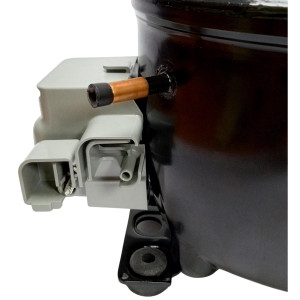 Embraco EGAS 80HLR 1/4HP R134a Fractional Refrigeration Compressor LBP 115/1/60 (V/Ph/Hz)