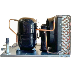 Tecumseh AJ7455Y-AA3ADG 3/4 HP Condensing Unit, Medium/Temp, R-134a, , 115v/1ph/60Hz