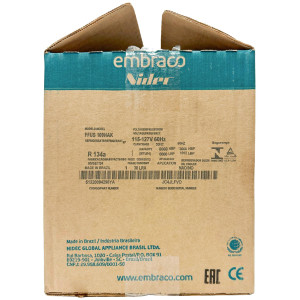Embraco Compresor 1/3 hp FFUS 100HAK R-134a 115v L-MBP