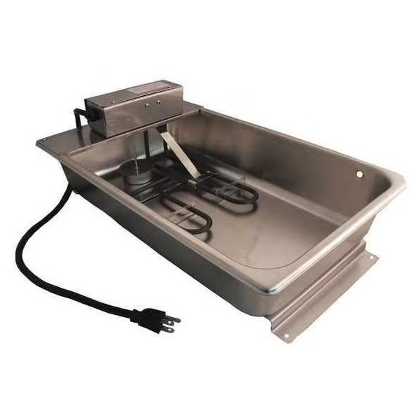 Supco CP815 Commercial Refrigeration Condensate Evaporator Pans 15 qt 120v 12gpd Supco CP815 Commercial Refrigeration Condensate Evaporator Pans 15 qt 120v 12gpd