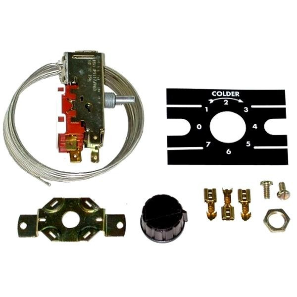 Appli Parts APRT-1127 Refrigeration Thermostat, Cold Cut-In +5.5 C, Cold Cut-Out +1.5 C, Warm Cut-In +12.5 C, Capillary Tube 1200mm replaces K50P-1127 Appli Parts APRT-1127 Refrigeration Thermostat, Cold Cut-In +5.5 C, Cold Cut-Out +1.5 C, Warm Cut-In +12.5 C, Capillary Tube 1200mm replaces K50P-1127