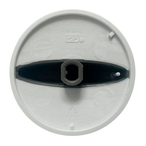 GE WP9761962 Surface Burner Knob WHITE