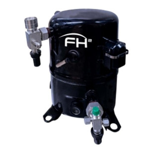 Tecumseh FH2480Z-KZ Compresor Reciprocante de Refrigeracion 2 HP R404a 208-230V/3Ph/60Hz LBP, Rotolock incluidas
