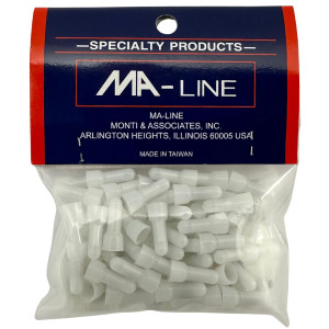 MA-Line MA03033-2 Closed End Connectors 22-18, 5/8 in. Bag of 100ea