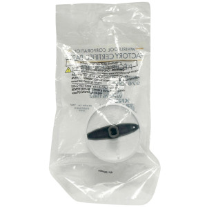 GE WP9761962 Surface Burner Knob WHITE