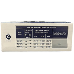 Appli Parts APFD-B165S 5/8 in ODF Biflow Filter Drier 165 Universal Replacement for Refrigeration and Air Conditioning Applications 