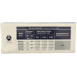 Appli Parts APFD-B164S 1/2 in ODF Biflow Filter Drier 164 Universal Replacement for Refrigeration and Air Conditioning Applications 