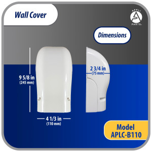 Appli Parts APLC-B110 Wall Cover 4in wide