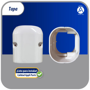 Appli Parts APLC-K75 Ducto Pared Lineas de Aire Acondicionado Tapa 75mm