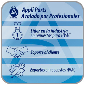 Appli Parts APLC-G110 Ducto Pared Lineas de Aire Acondicionado 100 x 975mm